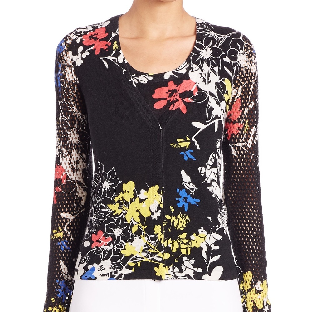 NWT Elie Tahari Bella Sweater 100% Cashmere XS